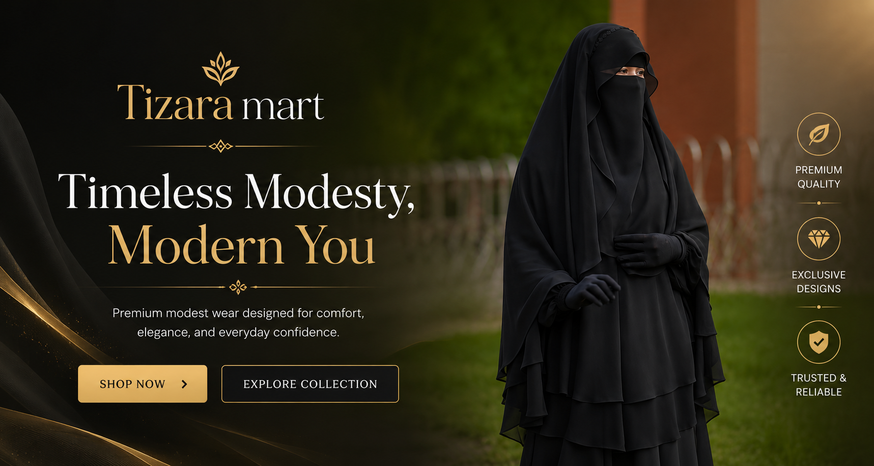 Tizara Mart modest wear collection